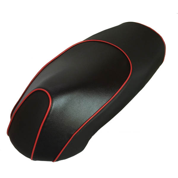 Kymco Like 50 125 200i Black with Red Piping Scooter Seat Cover